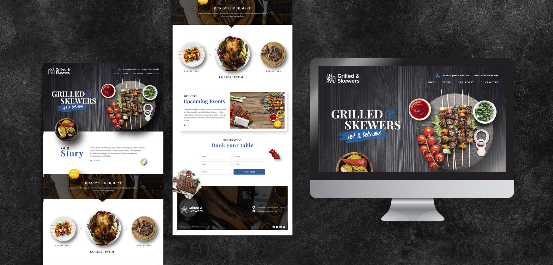 Websites for Restaurants That Provide Non-Stop Visitors We create high-quality, beautiful, SEO-optimized restaurants websites that generate royal customer.