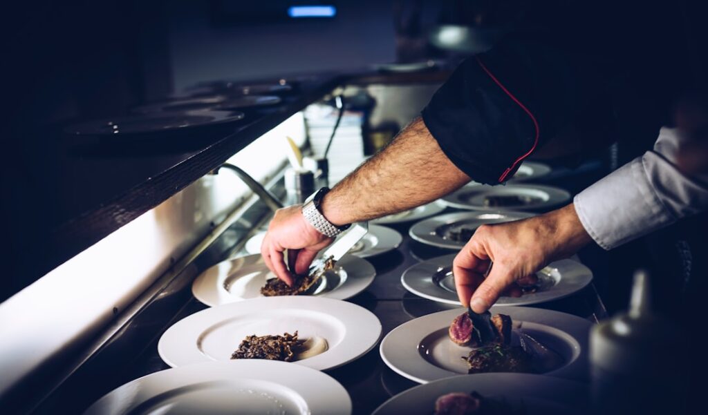 Photo Unique restaurant branding